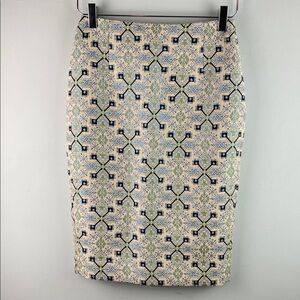 NWT The Limited Brocade Skirt Size 0